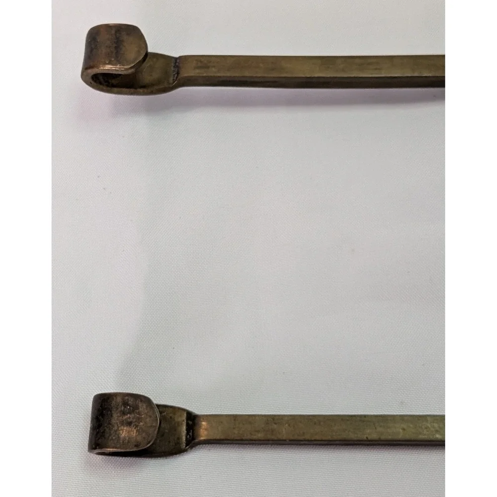 B&M Juro Kitchen Utensil Set Unisex OS Bronze Good Vintage Brass Skimmer Fork